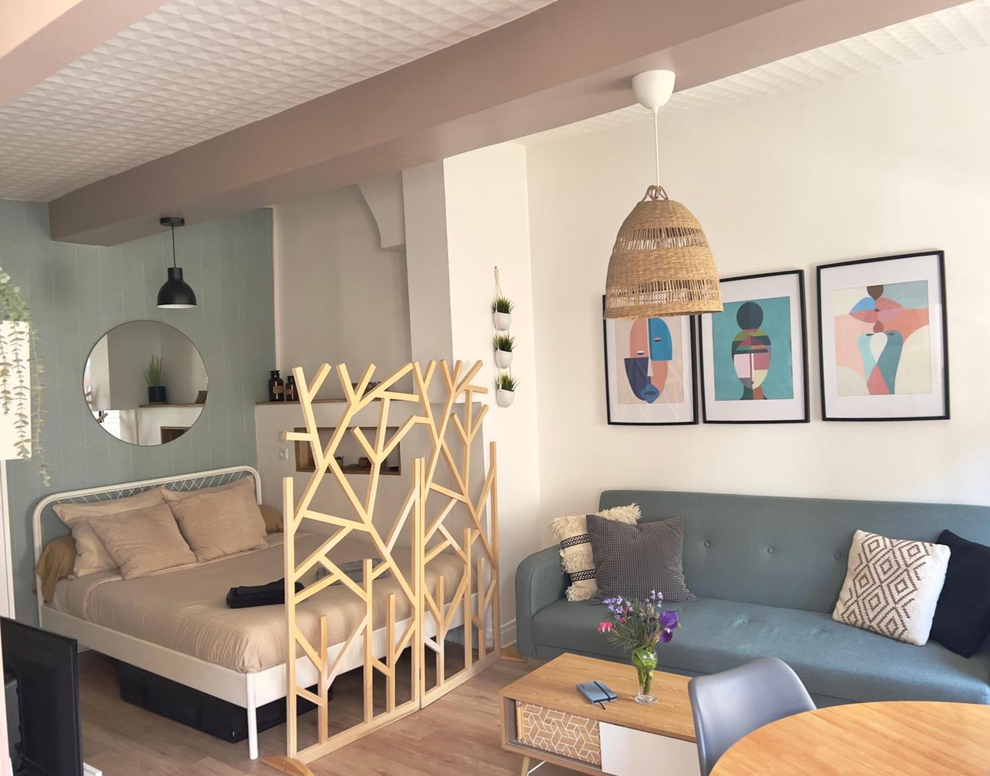 Provins Au Coeur Du Quartier Historique - Charmant Studio Pour 2 Luaran gambar